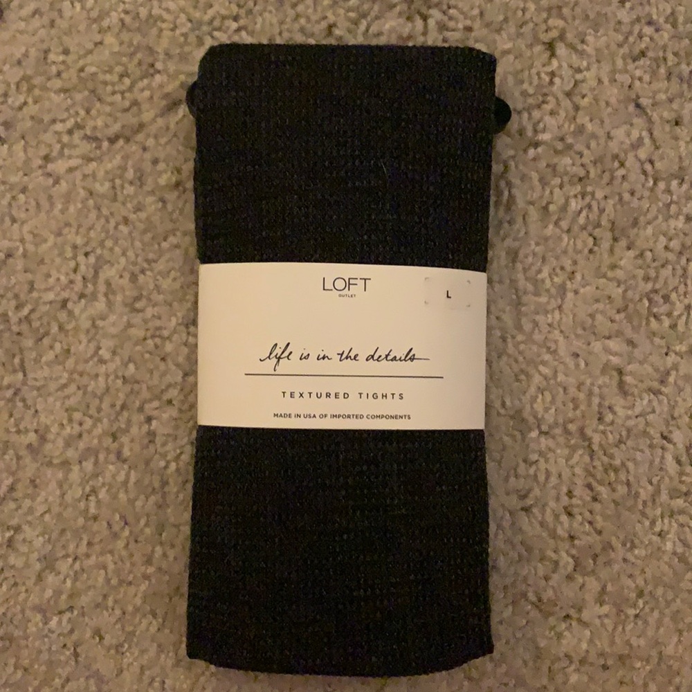 LOFT Textured Tights